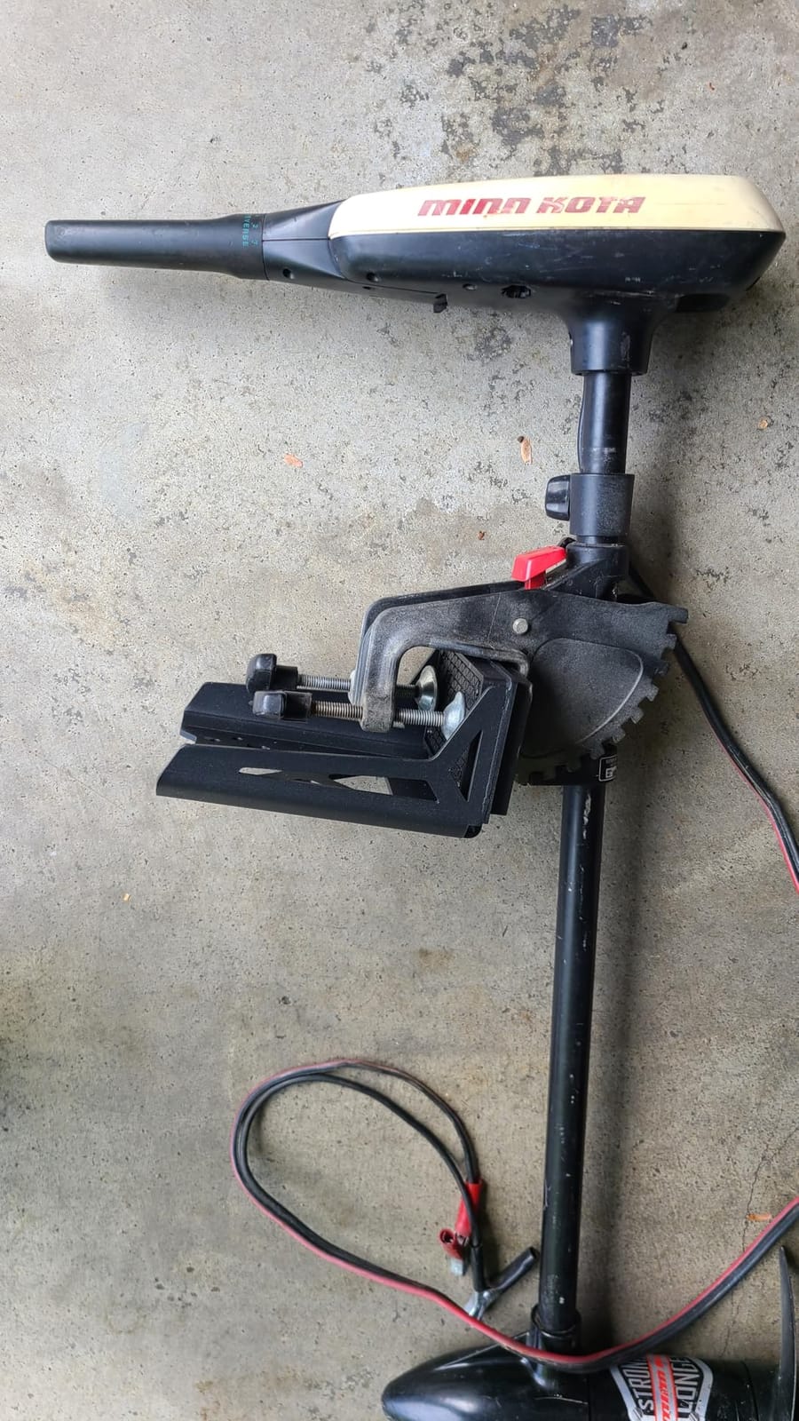 Universal Transom Trolling Motor Mount for Kayaks,Heavy Duty Marine-Grade customer photo 2