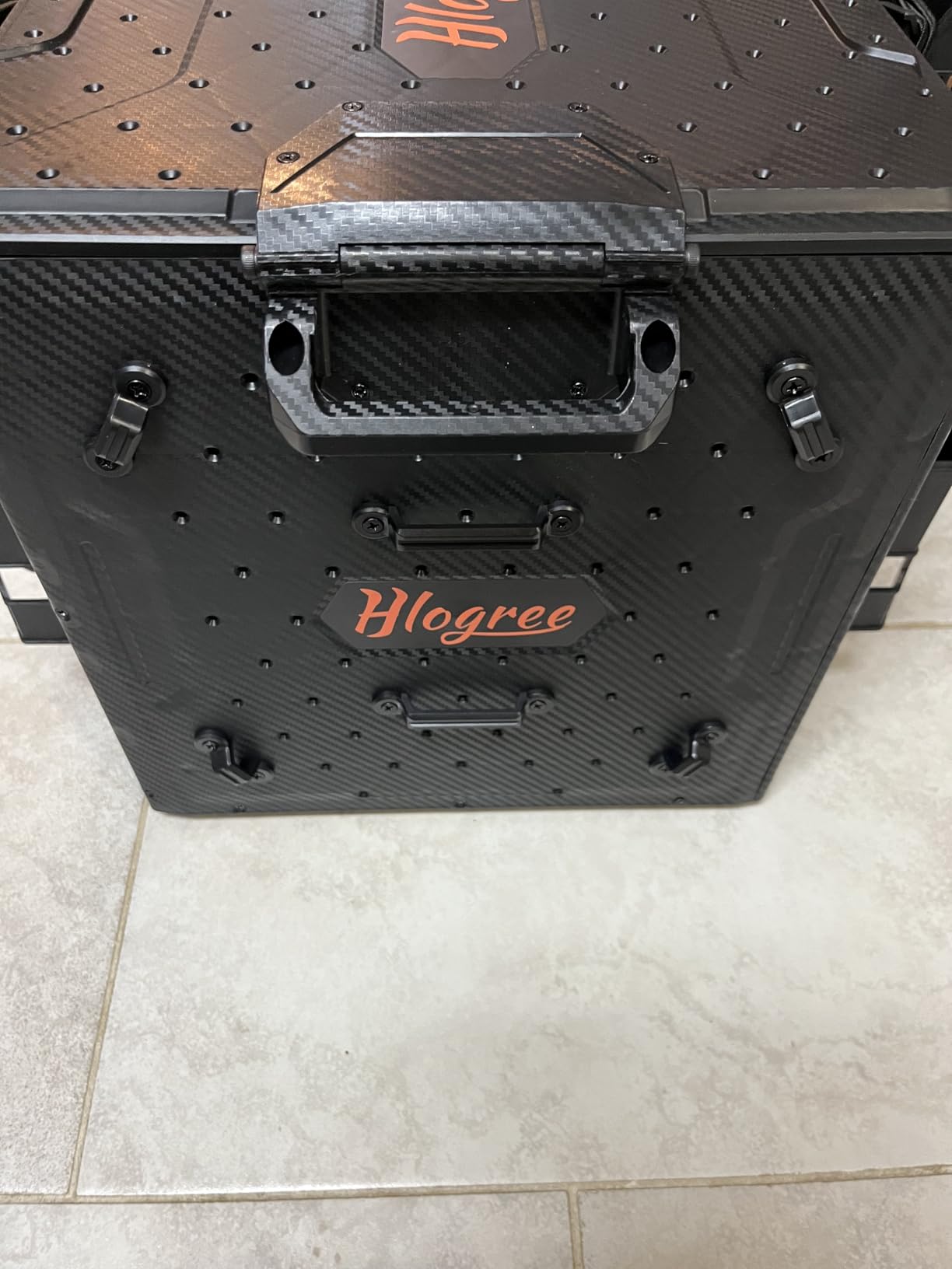 HLOGREE FlexCrate Kayak Fishing Crate with 4 Rod Holders, 13''x13''x13'' customer photo 1