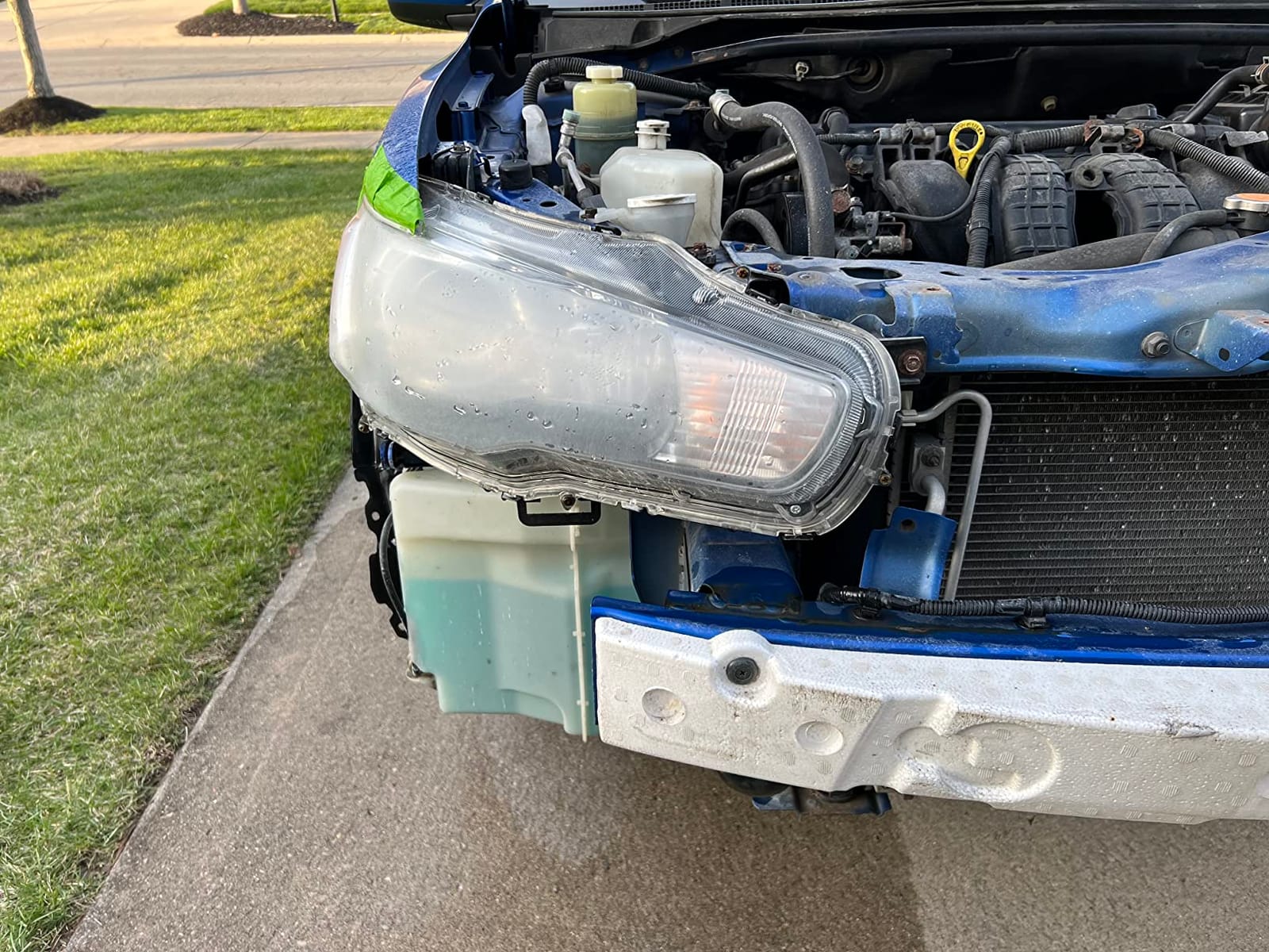 POLIWELL Headlight Restoration Kit for Yellowing & Oxidation Removal customer photo 2