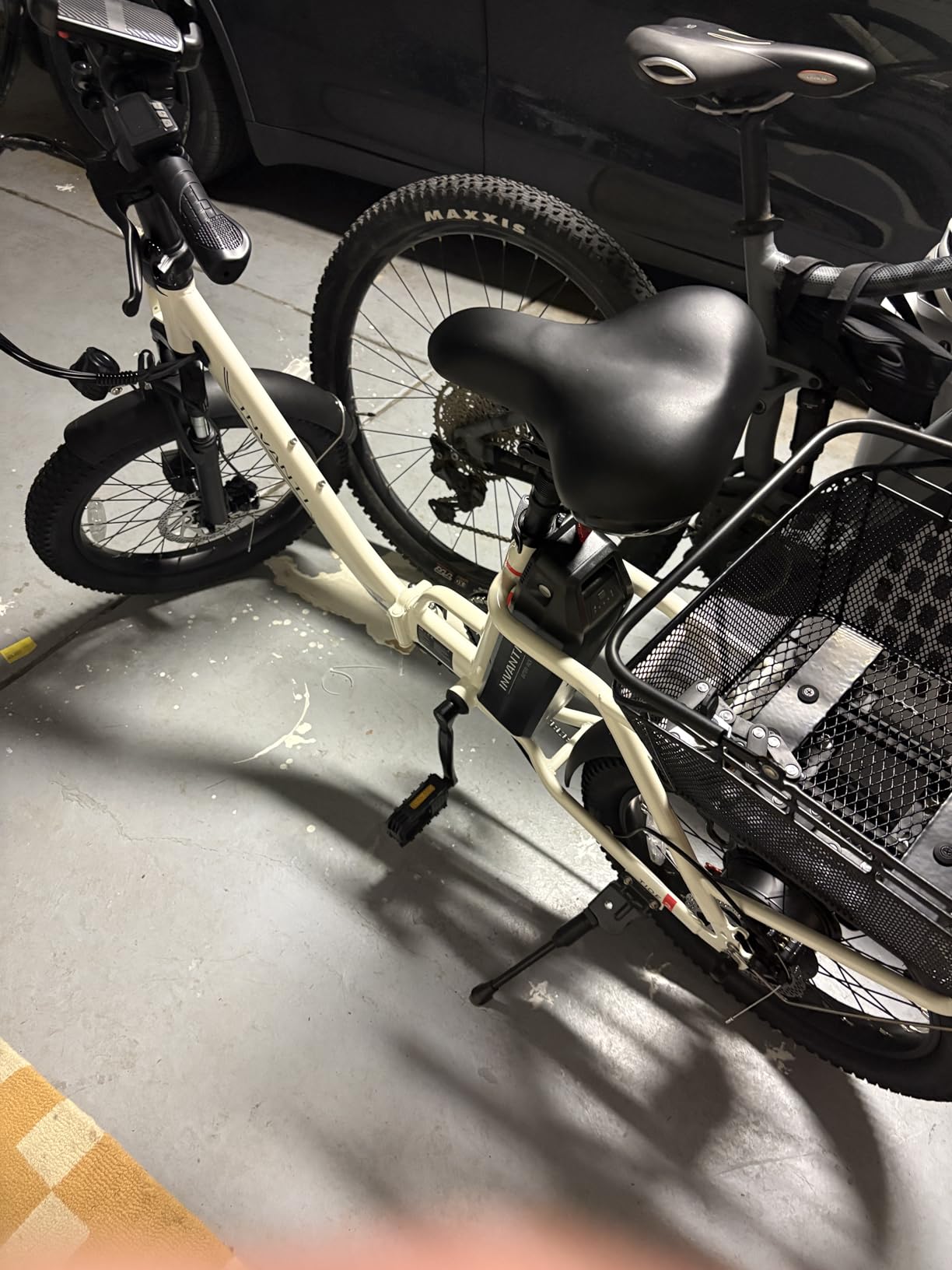 INVANTI Electric Bike for Adults, Electric Dirt Bike 750W Peak Motor,70 Miles E-Bike with 48V 15.6AH Removable Battery, 20