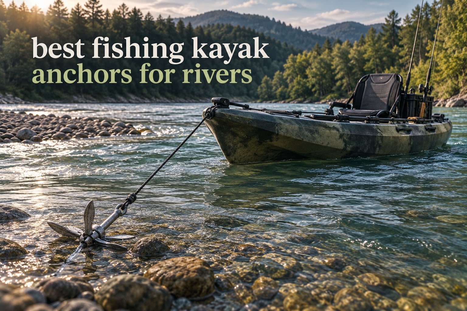 best fishing kayak anchors for rivers