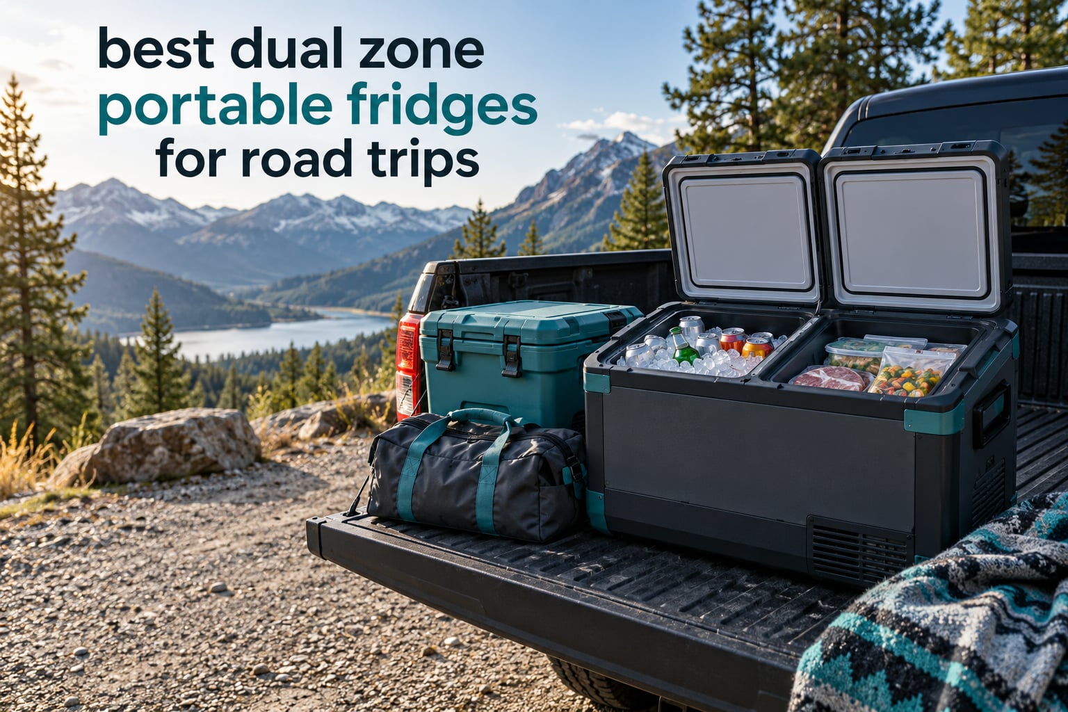 best dual zone portable fridges for road trips