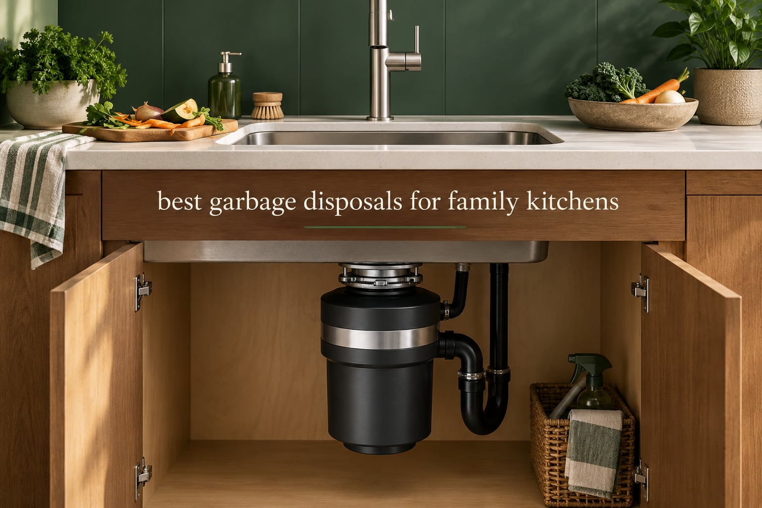 best garbage disposals for family kitchens