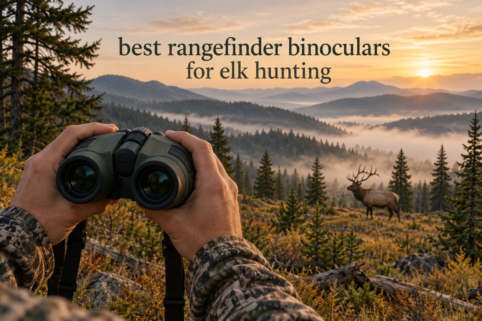 best rangefinder binoculars for elk hunting