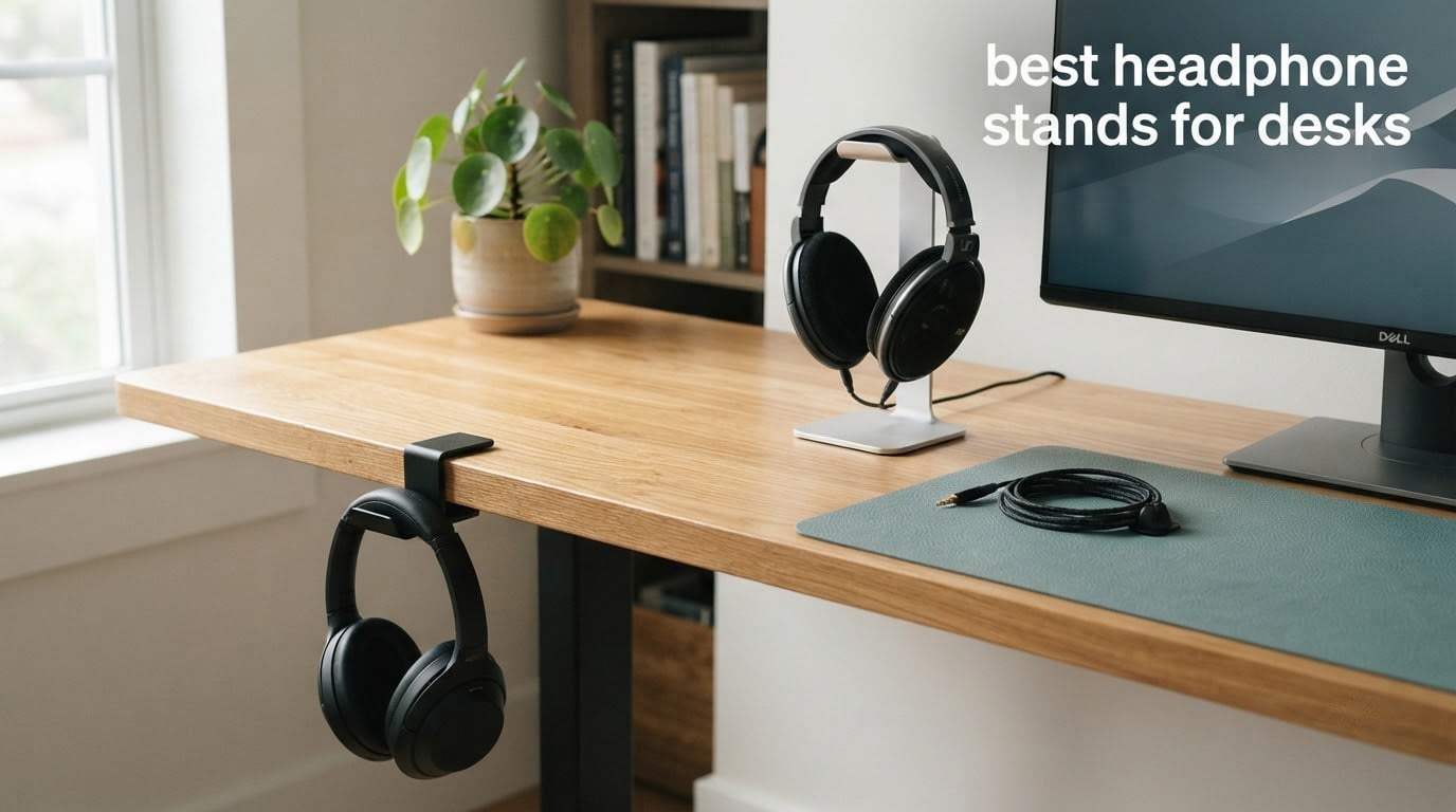 best headphone stands for desks