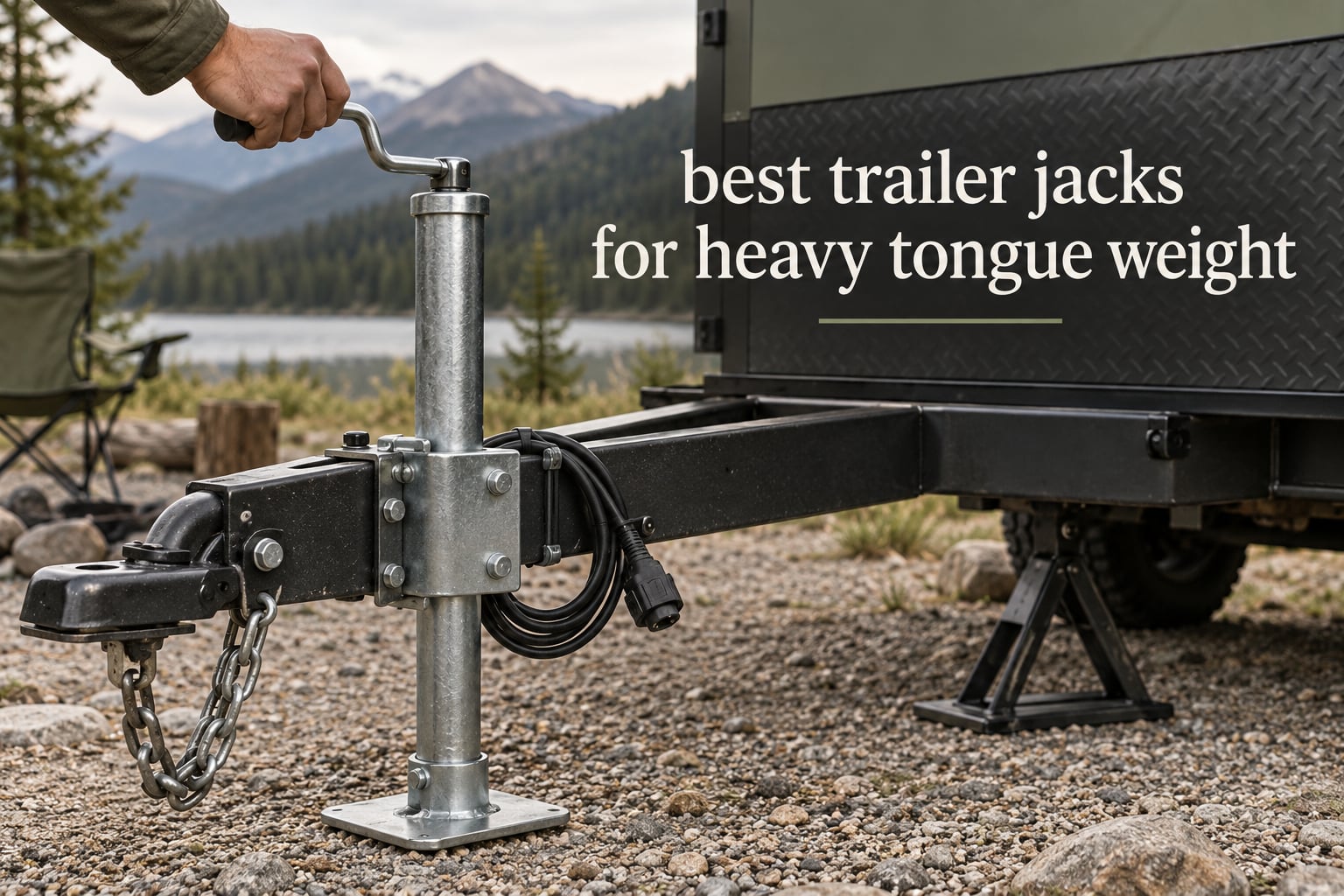 best trailer jacks for heavy tongue weight