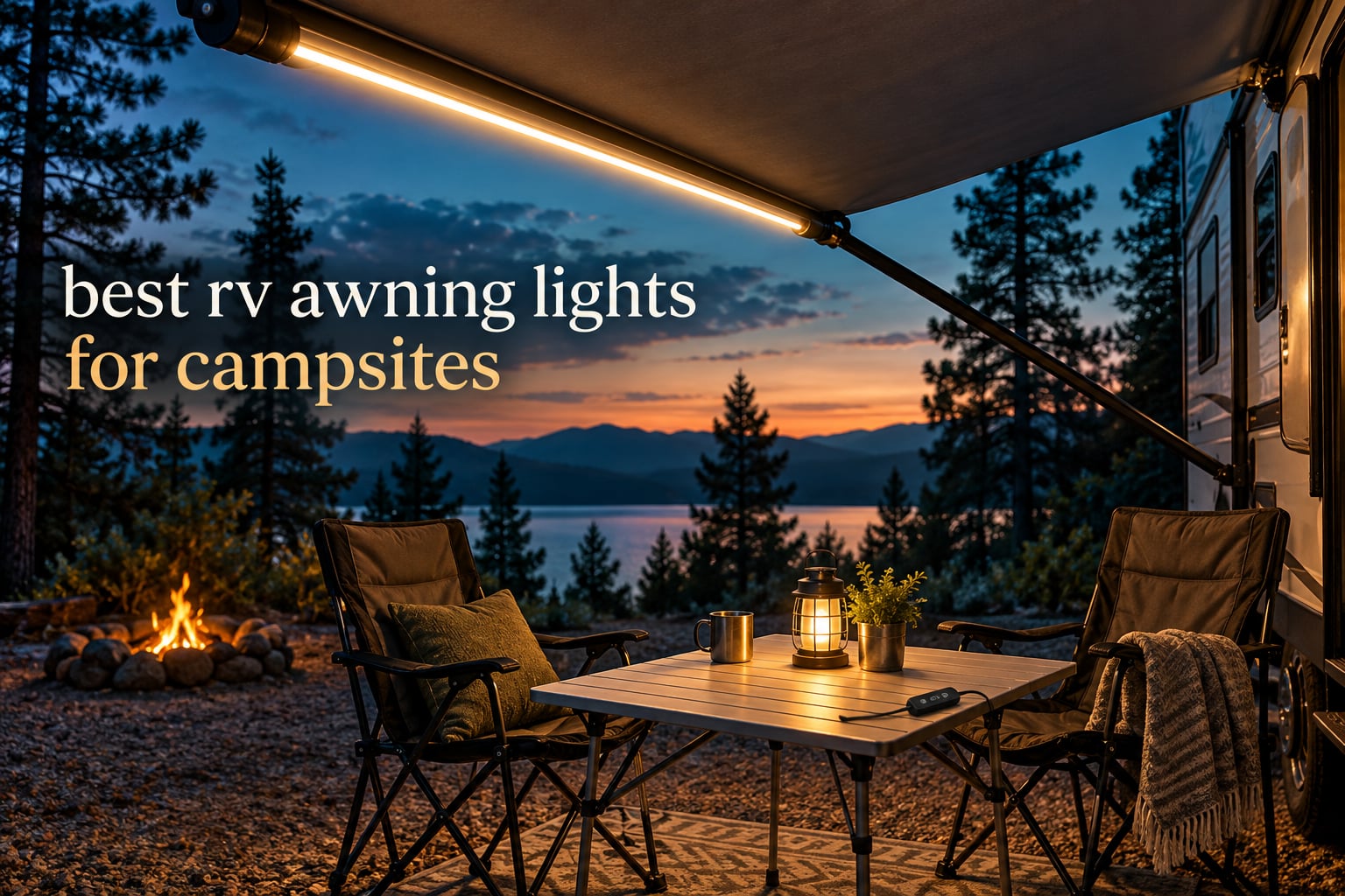 best rv awning lights for campsites