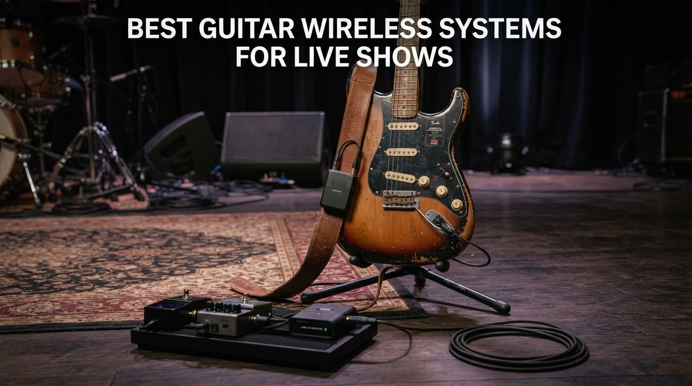 best guitar wireless systems for live shows