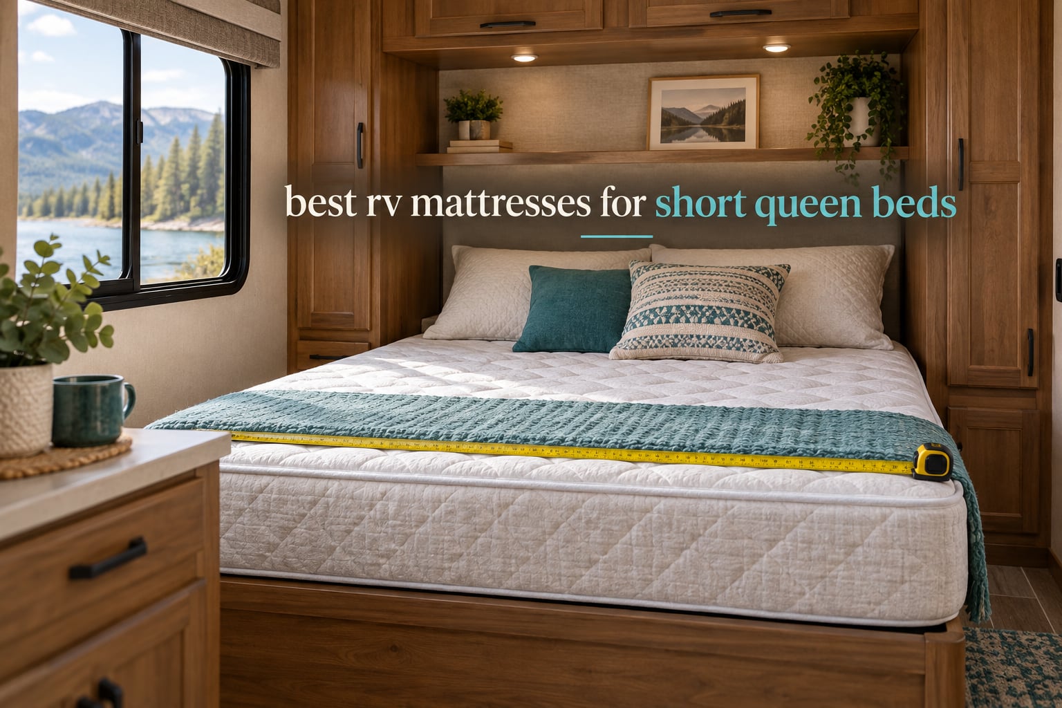 best rv mattresses for short queen beds