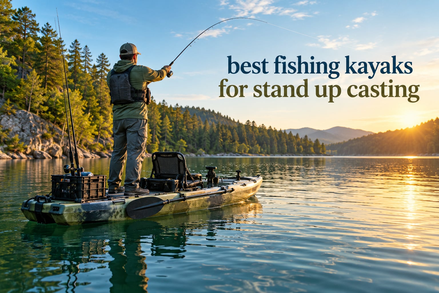 best fishing kayaks for stand up casting