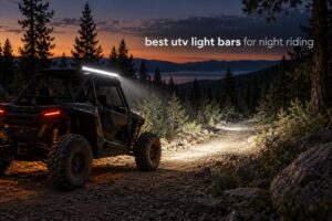 best utv light bars for night riding