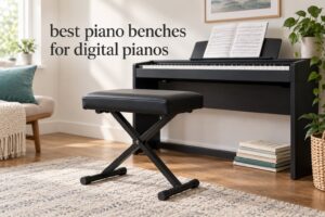 best piano benches for digital pianos