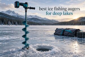 best ice fishing augers for deep lakes