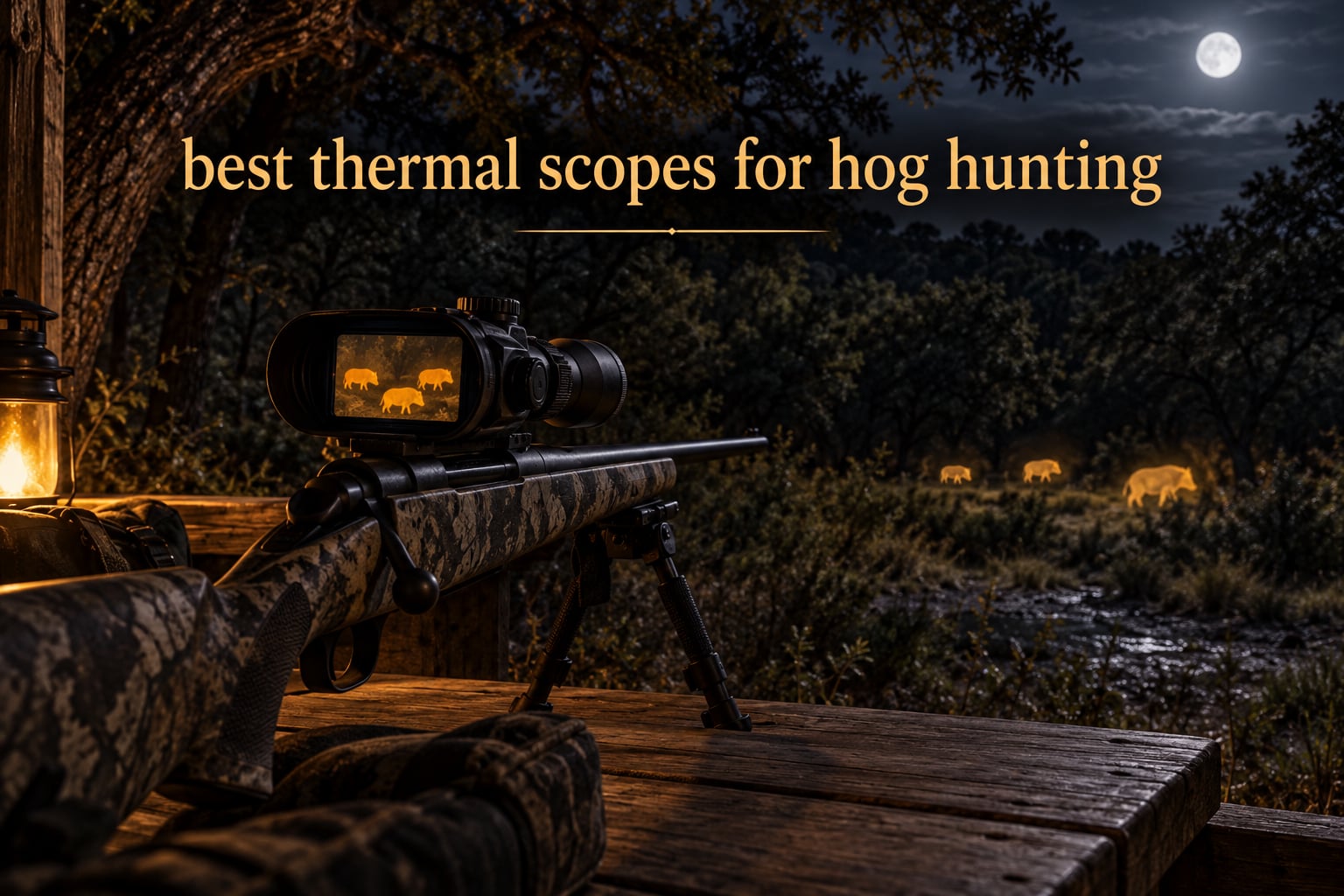 best thermal scopes for hog hunting