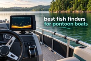 best fish finders for pontoon boats