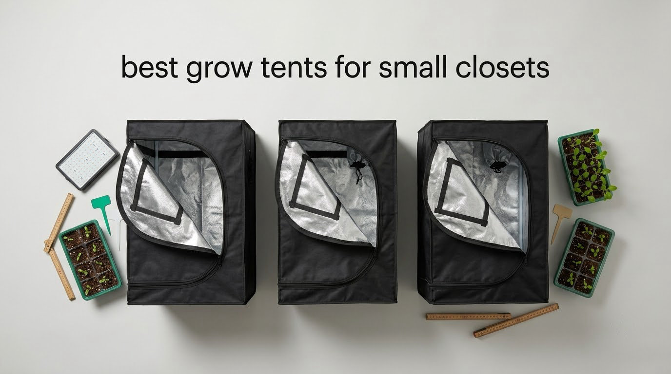 best grow tents for small closets