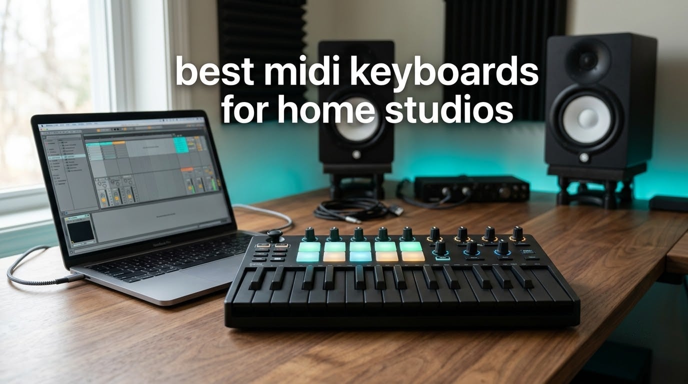 best midi keyboards for home studios