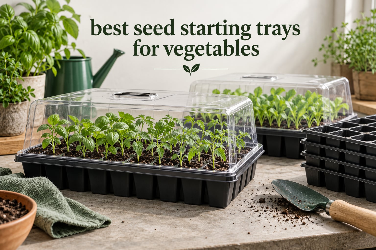 best seed starting trays for vegetables