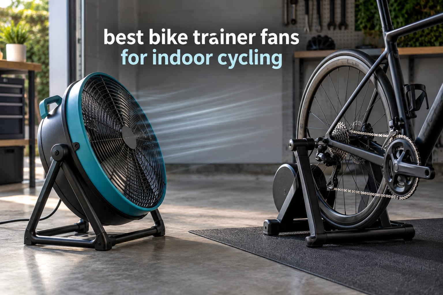 best bike trainer fans for indoor cycling