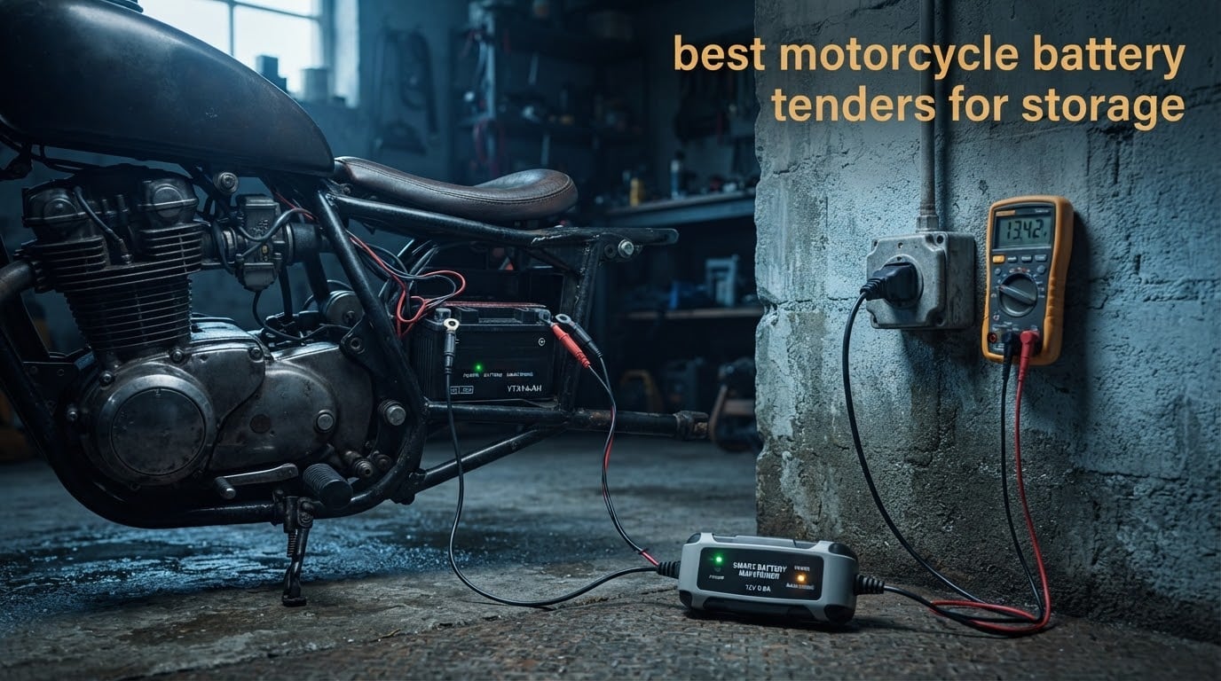best motorcycle battery tenders for storage