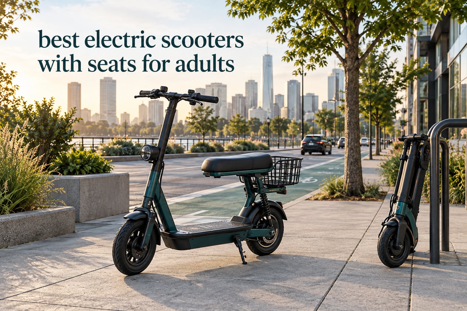 best electric scooters with seats for adults