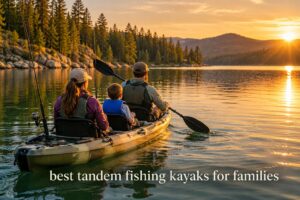 best tandem fishing kayaks for families