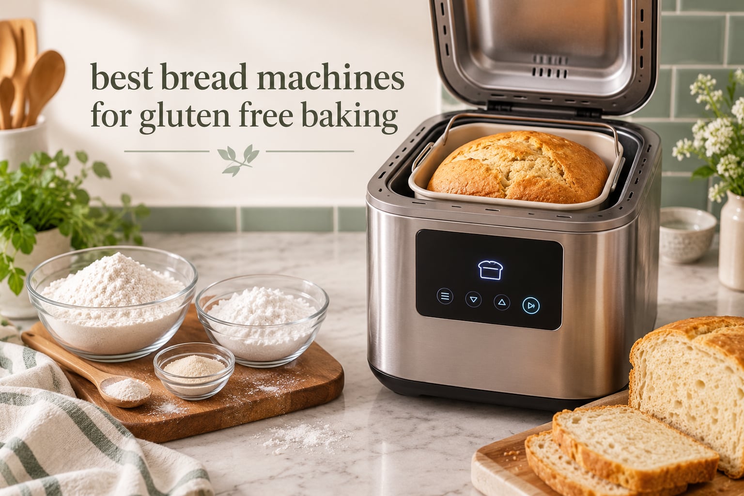 best bread machines for gluten free baking