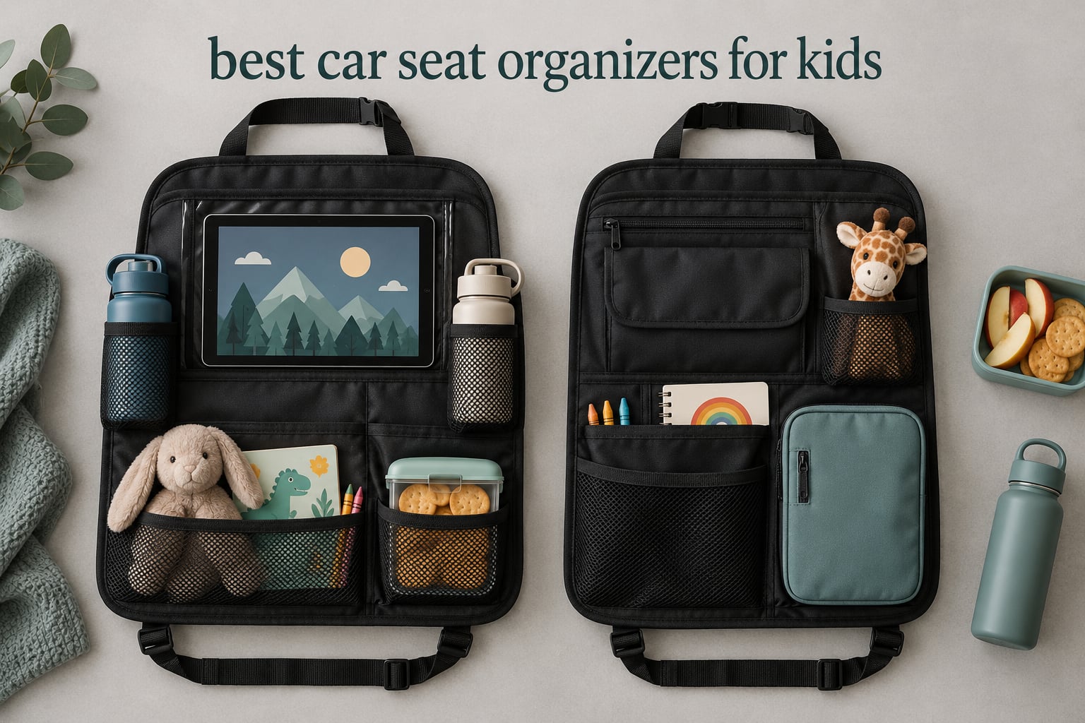 best car seat organizers for kids
