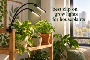 best clip on grow lights for houseplants