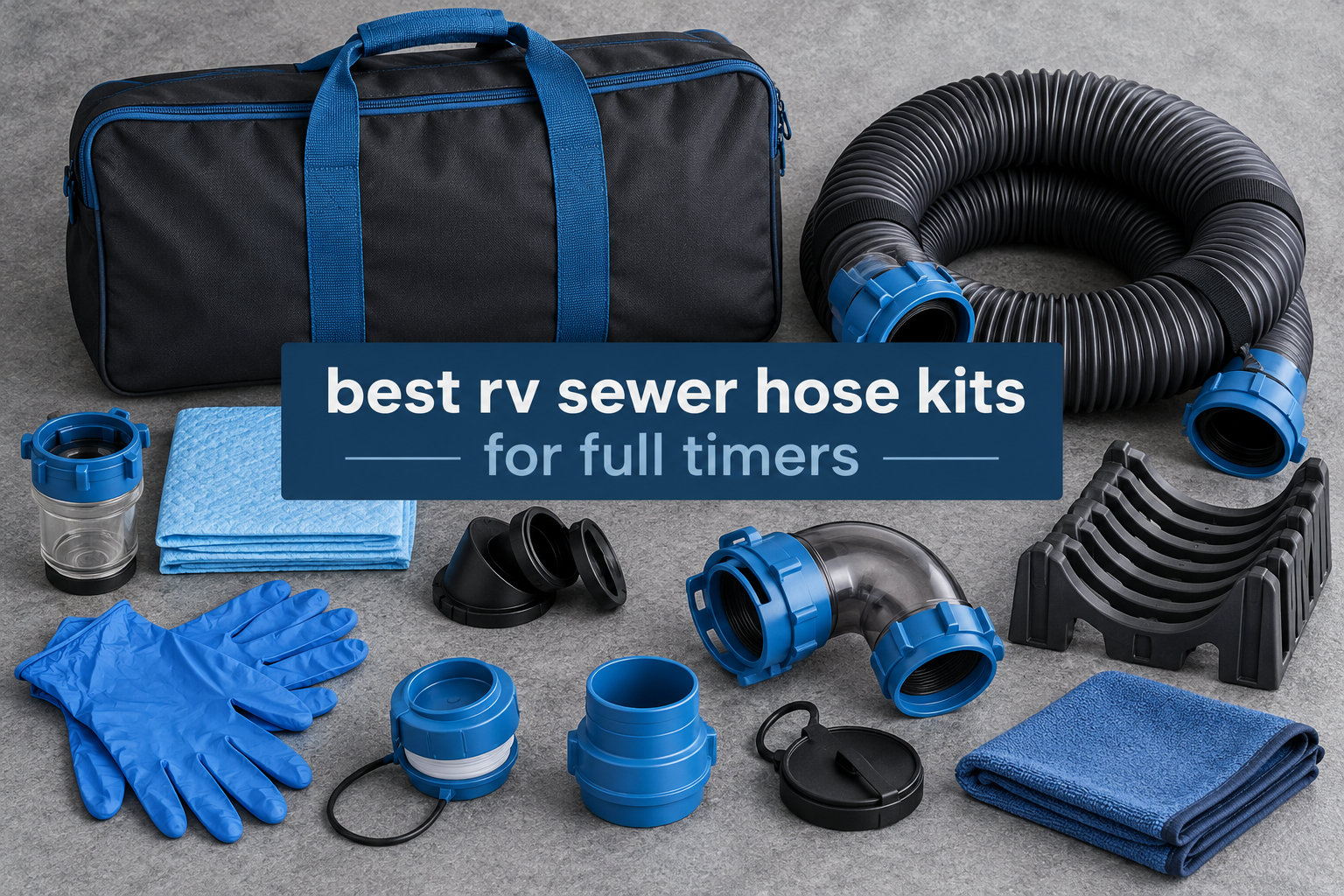 best rv sewer hose kits for full timers