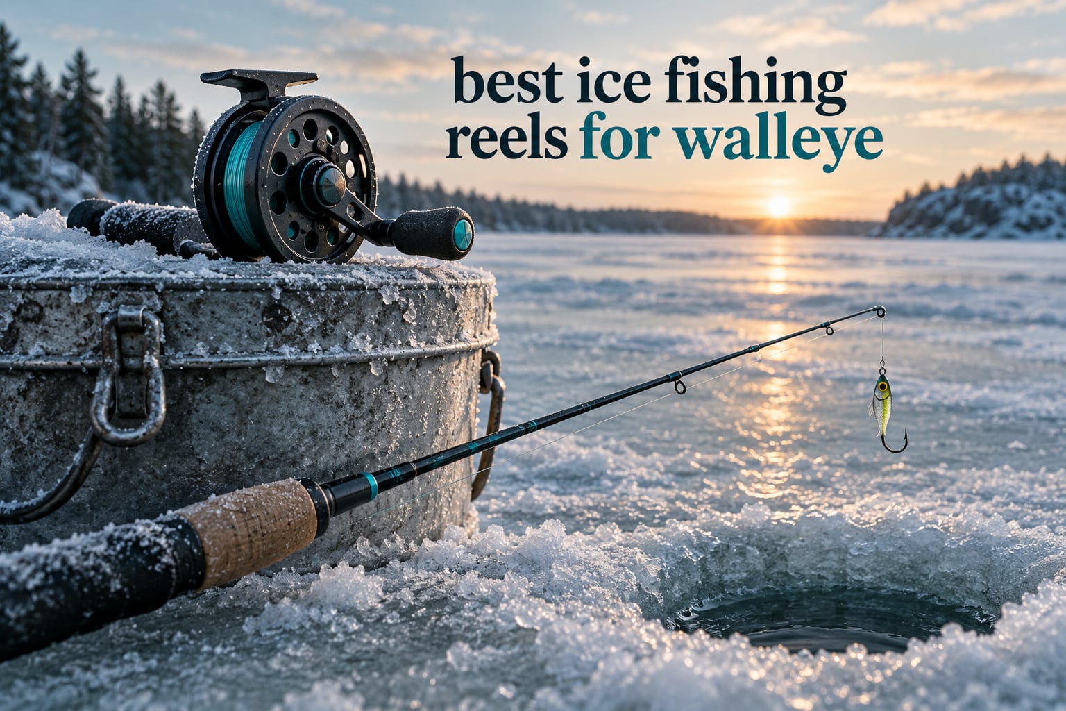 best ice fishing reels for walleye