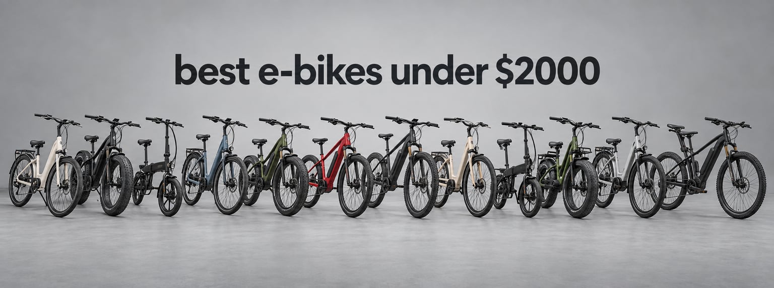 best e-bikes under $2000