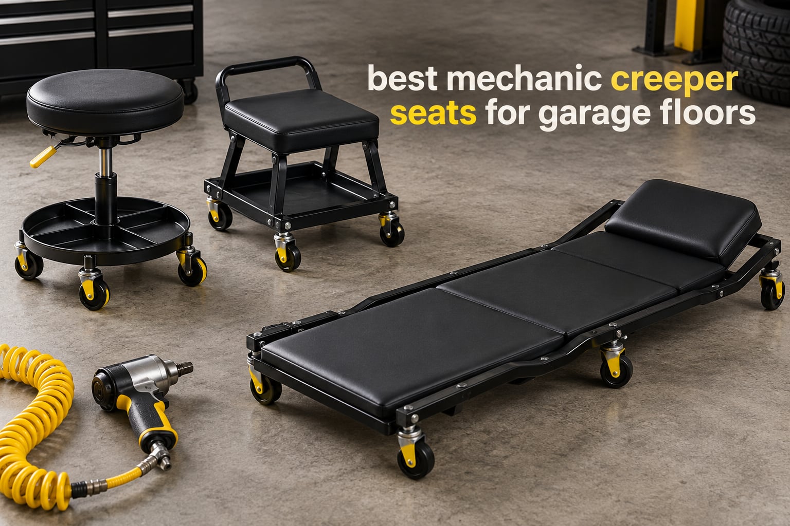 best mechanic creeper seats for garage floors