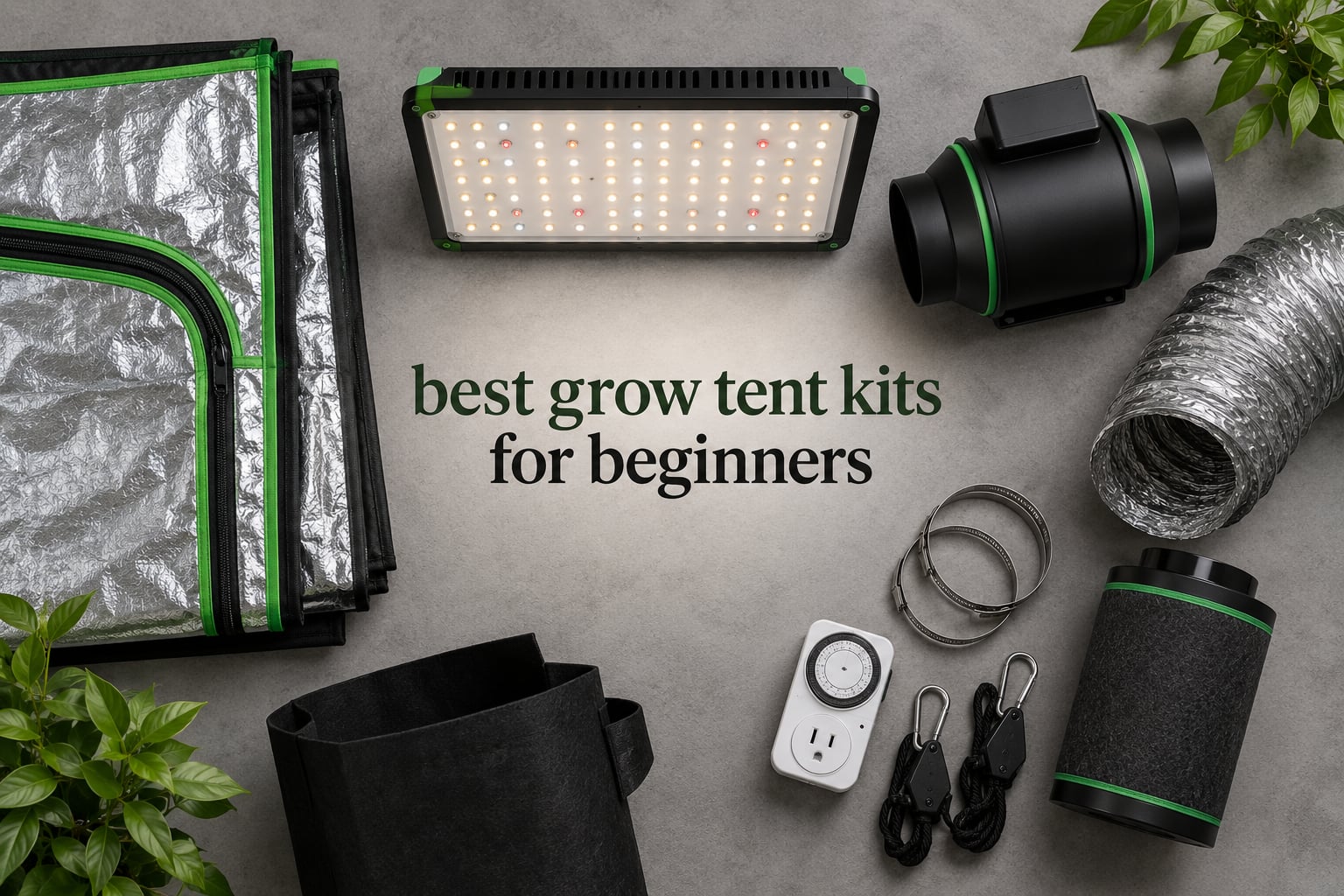 best grow tent kits for beginners