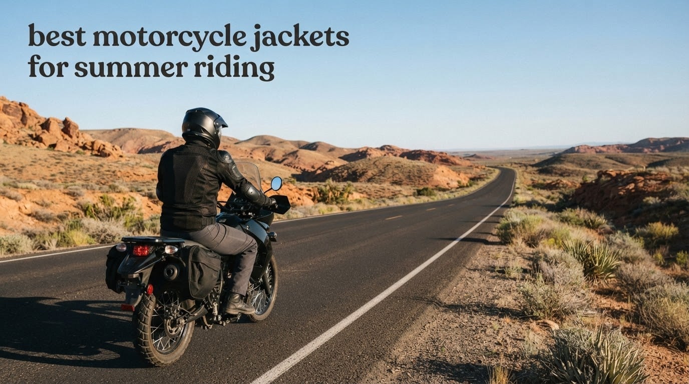 best motorcycle jackets for summer riding