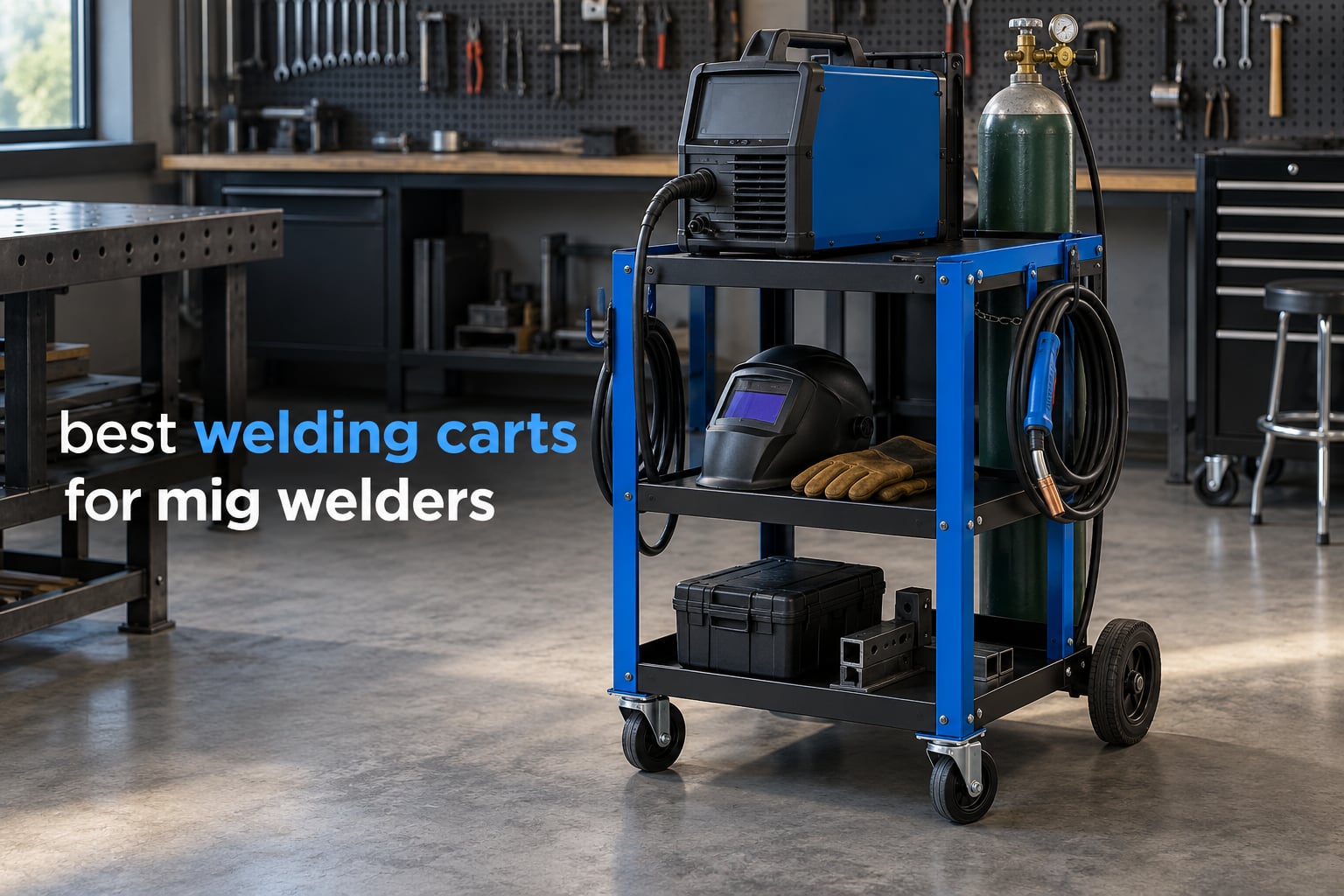 best welding carts for mig welders