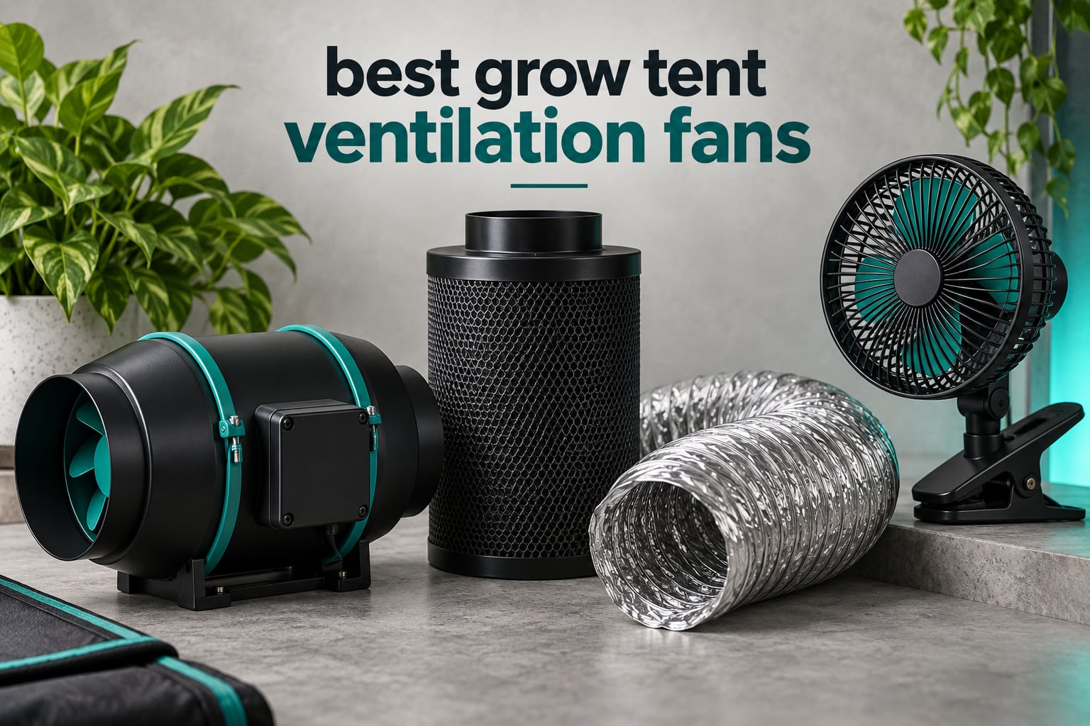 best grow tent ventilation fans