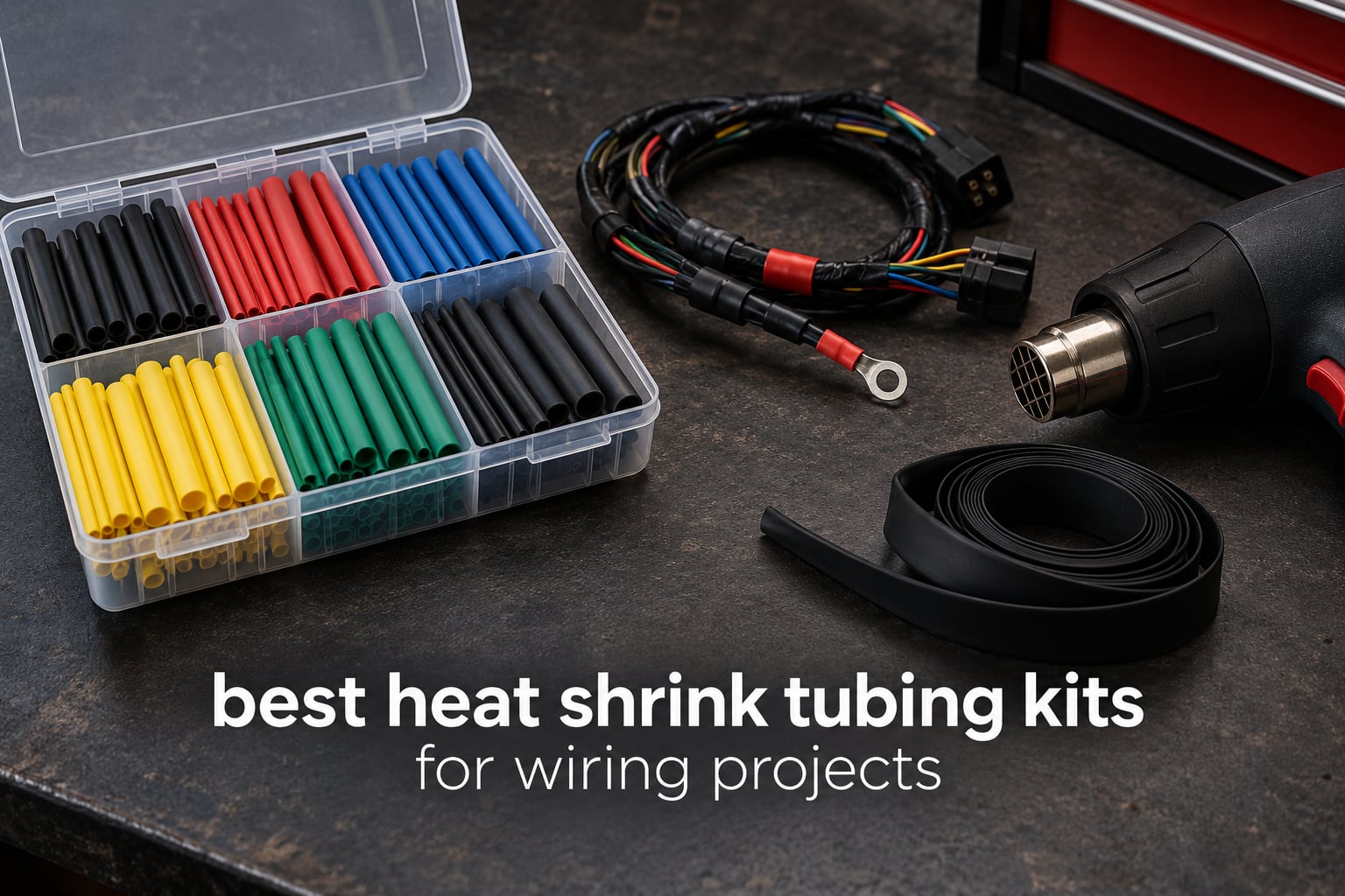 best heat shrink tubing kits for wiring projects