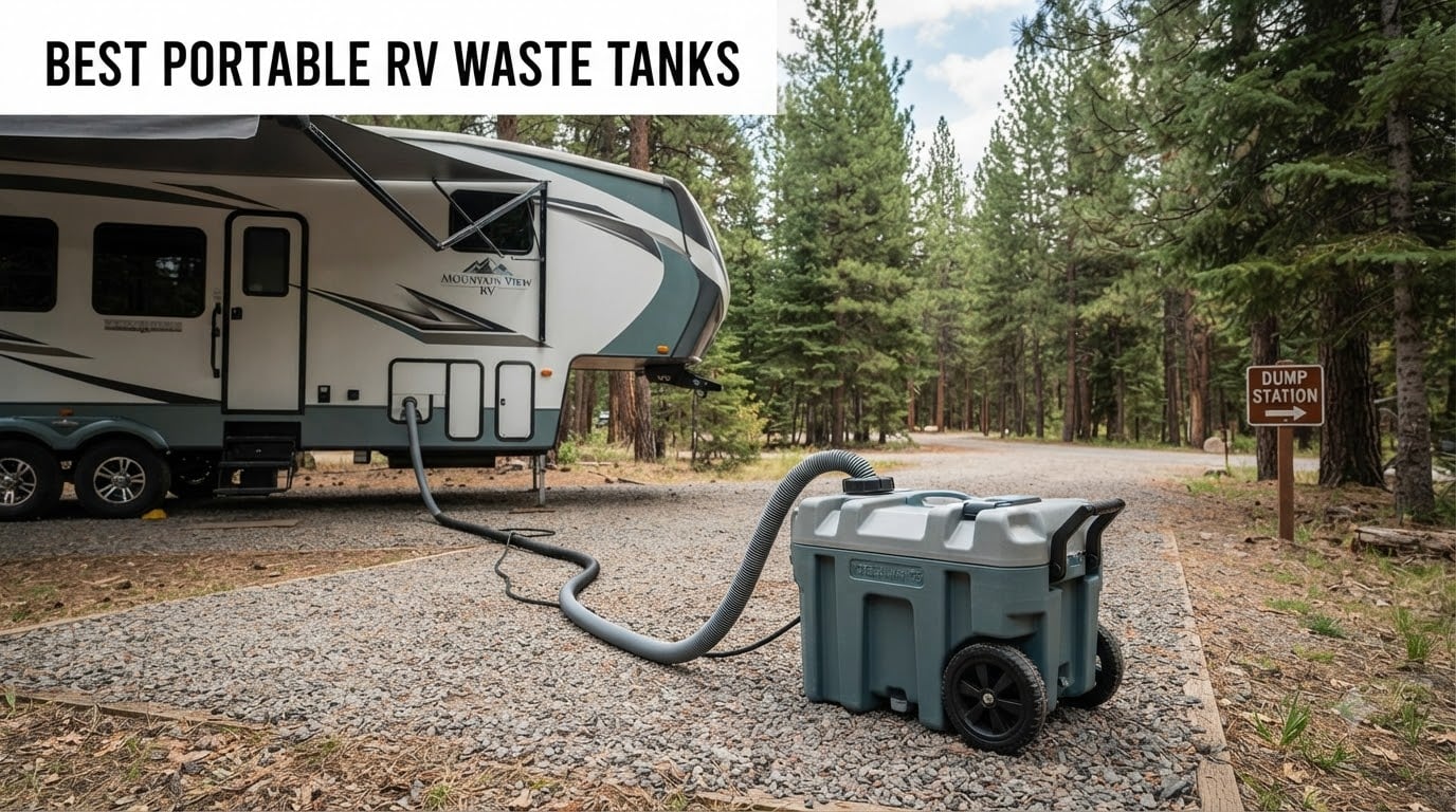 best portable rv waste tanks