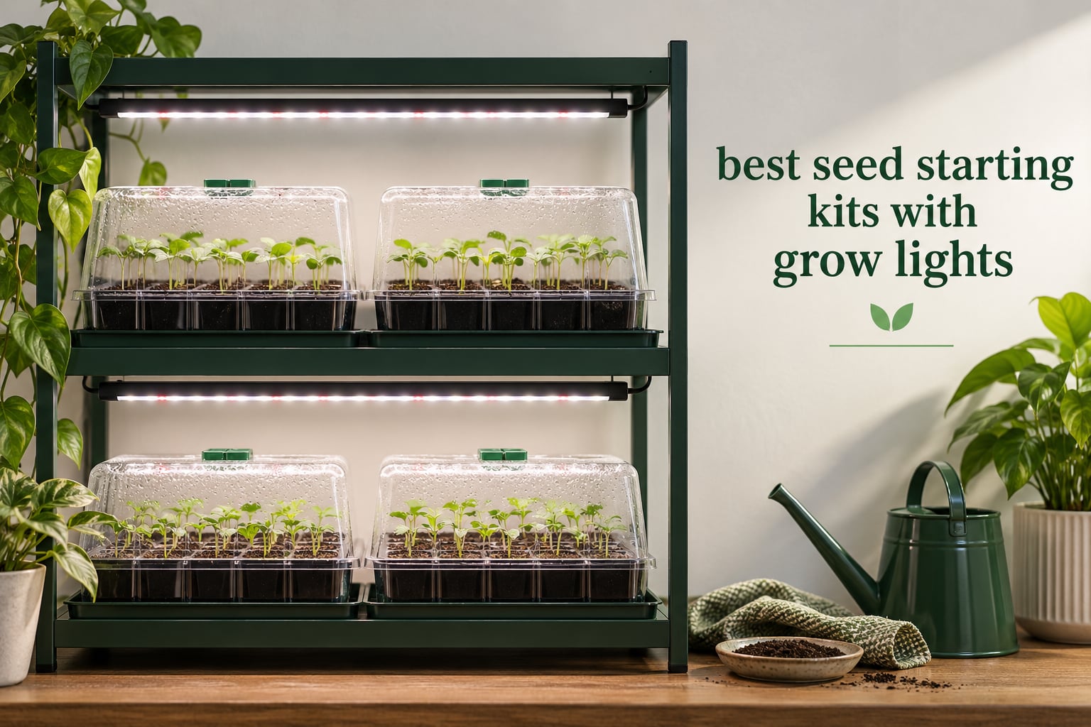 best seed starting kits with grow lights