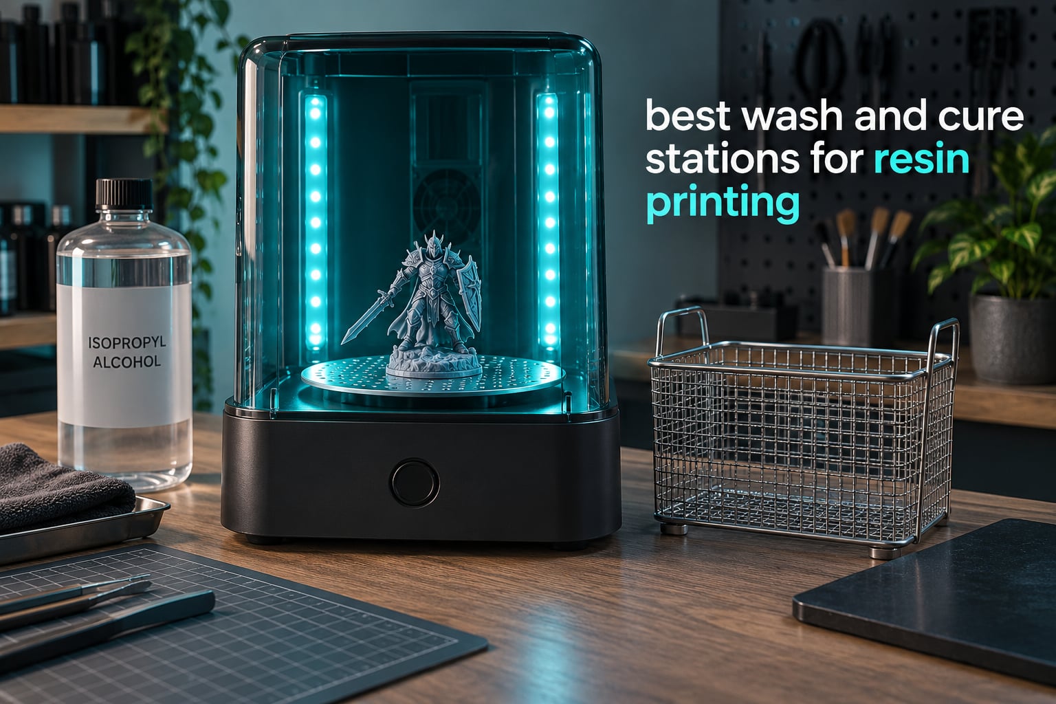 best wash and cure stations for resin printing