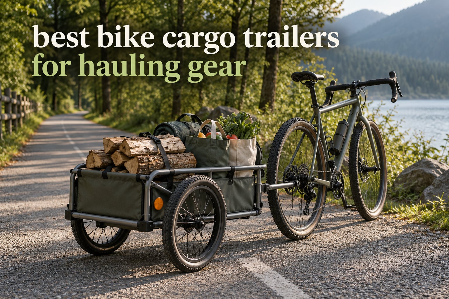 best bike cargo trailers for hauling gear