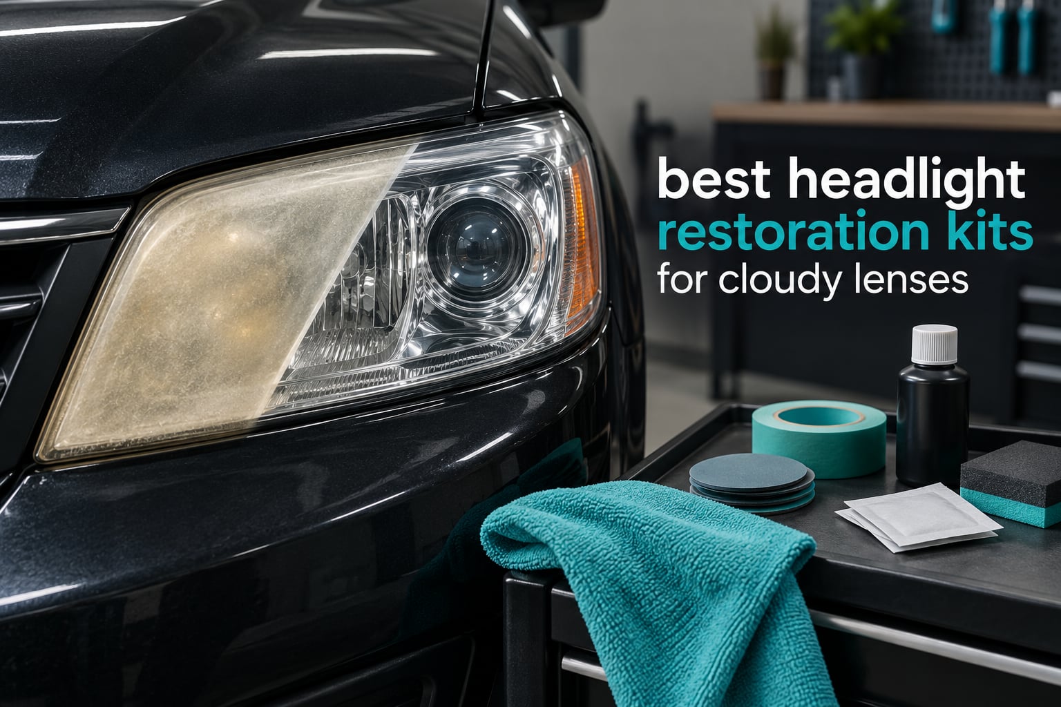 best headlight restoration kits for cloudy lenses