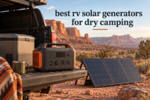 best rv solar generators for dry camping