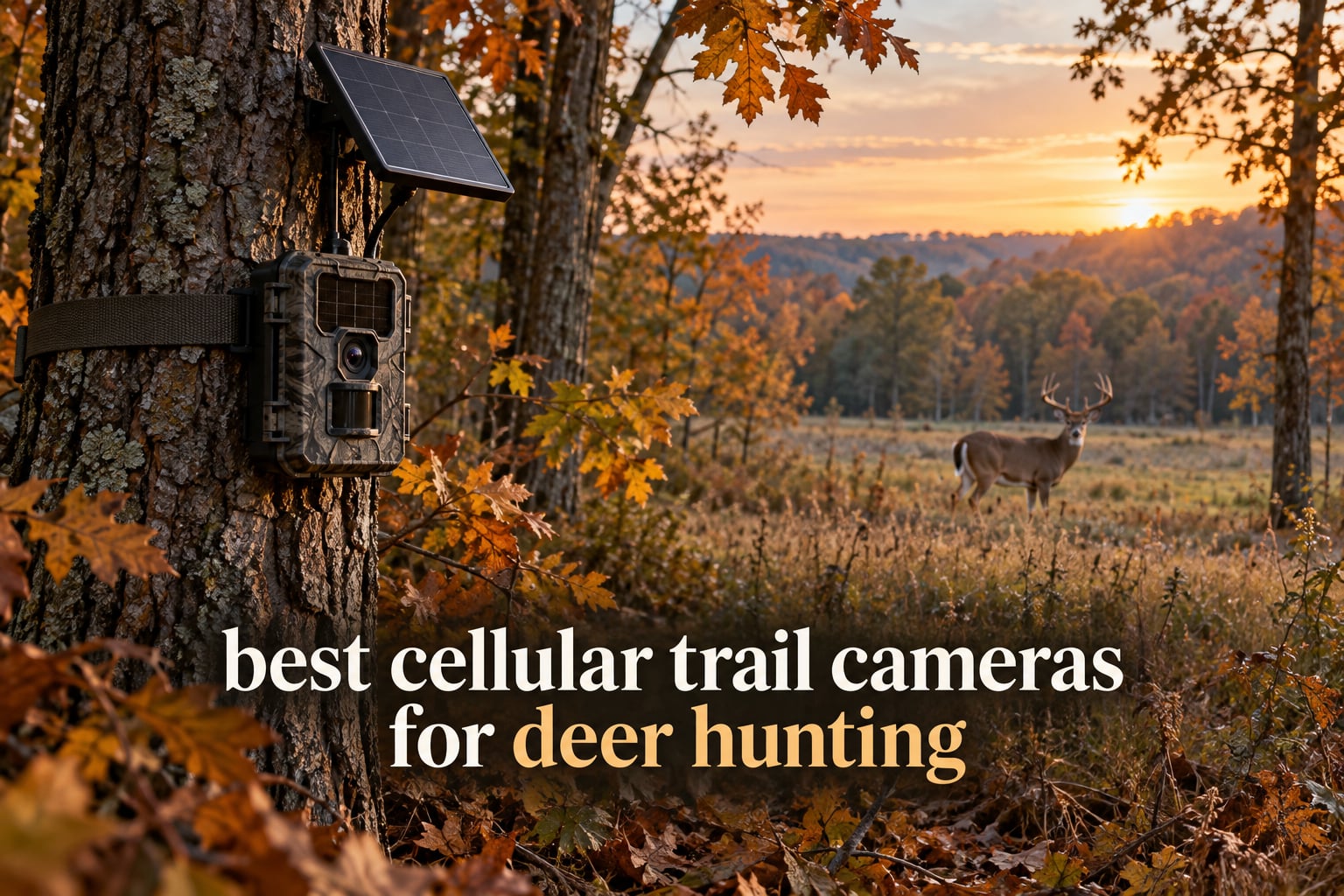 best cellular trail cameras for deer hunting