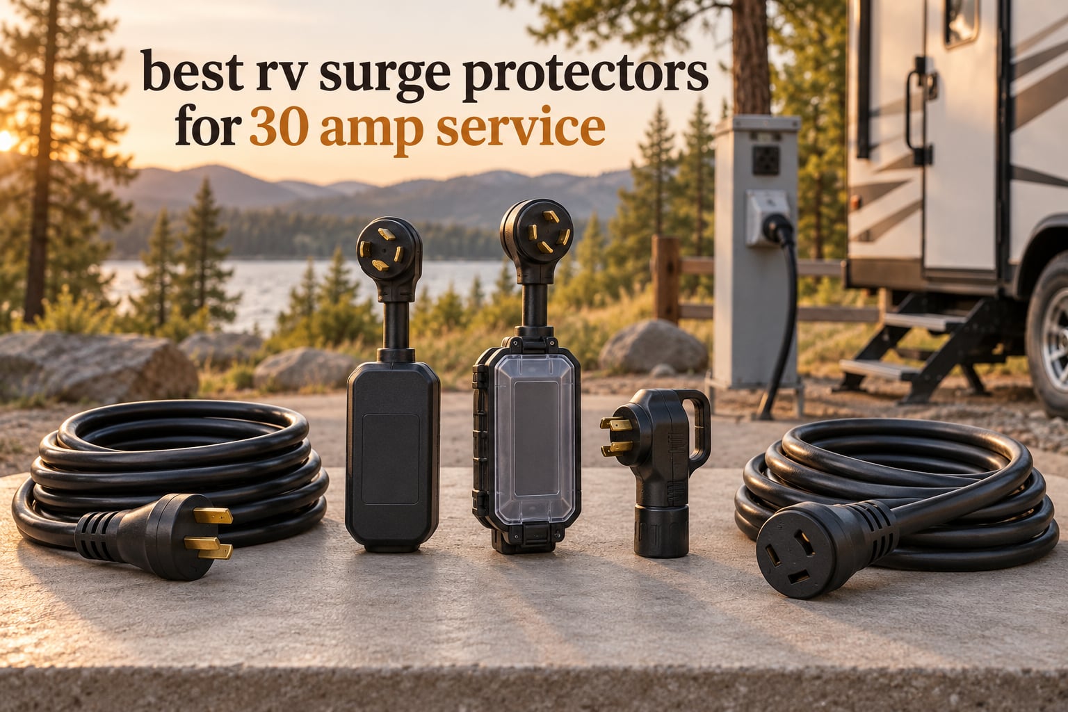 best rv surge protectors for 30 amp service